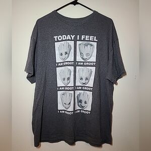 Marvel Groot Today I Feel I Am Groot T-Shirt XL